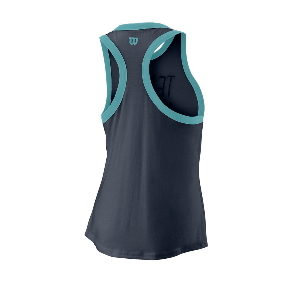 Женский топ теннисный Wilson Tennis Anyone Tech Tank W - india ink