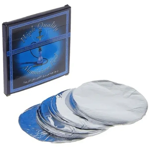 Фольга для кальяна круг №50 (без отверстий)