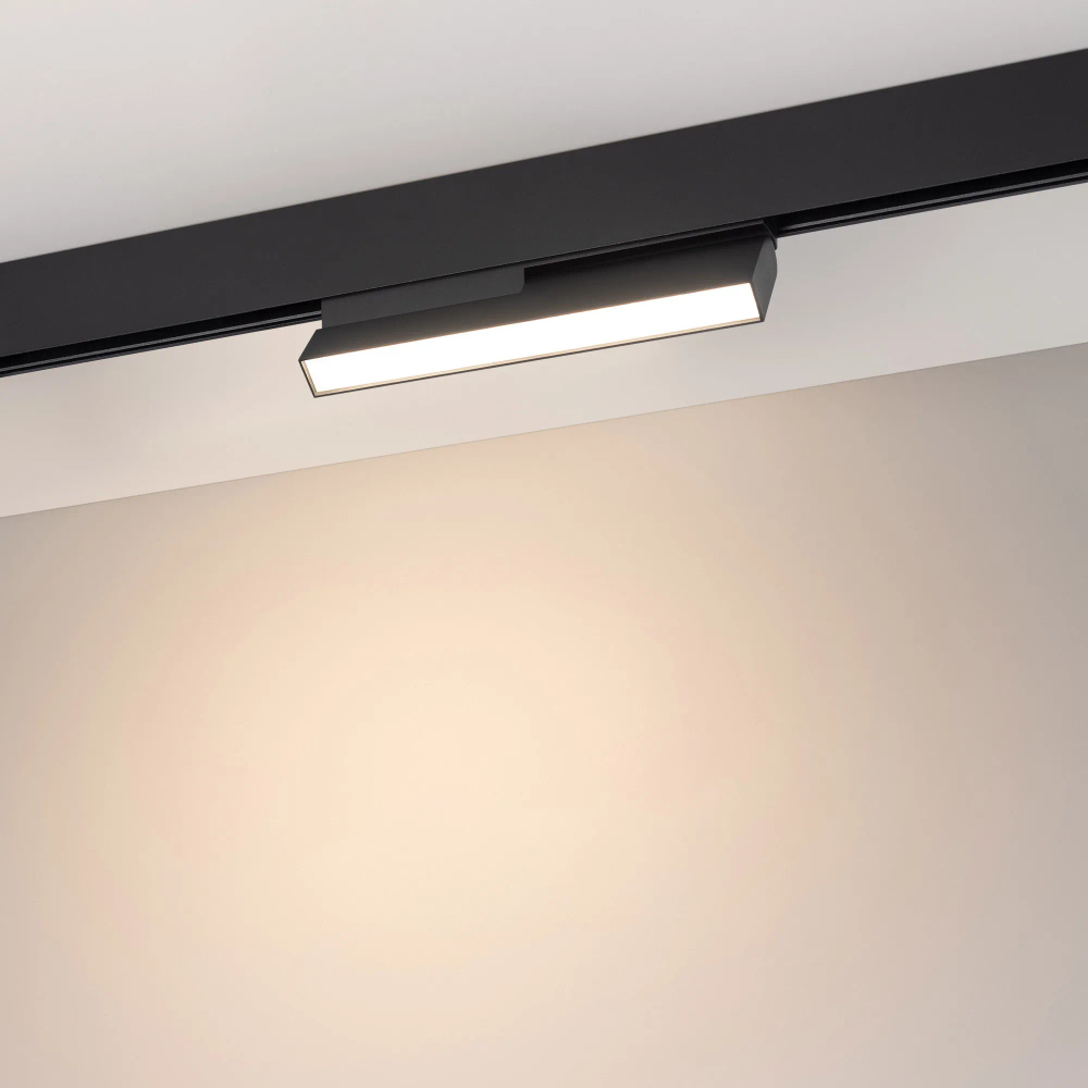 Светильник MAG-ORIENT-FLAT-FOLD-S230-12W Warm3000 (BK, 80 deg, 48V) (Arlight, IP20 Металл, 5 лет) 034664(1)