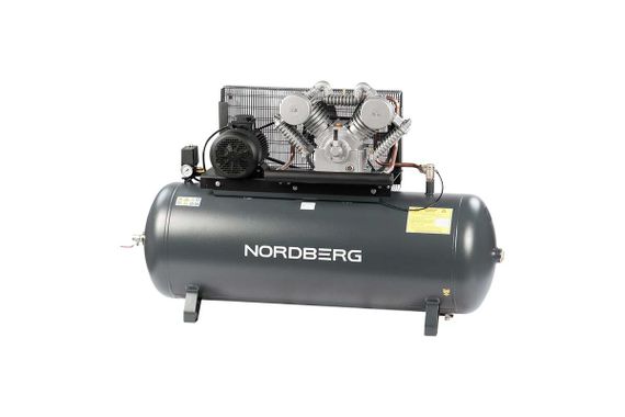 Компрессор поршневой с ременной передачей 380В, ресив. 500л, 1400л/мин NORDBERG NCP500/1400