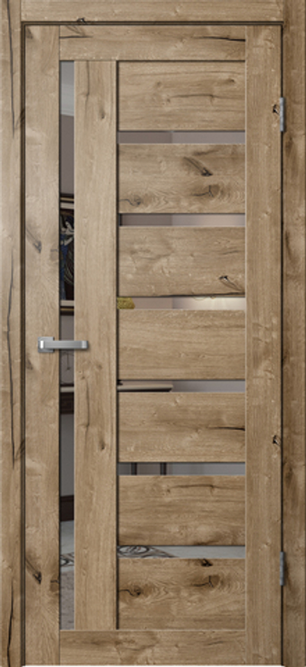 Дверь FLYDOORS BARN-4 (Mirror)