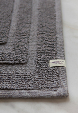 Коврик для ванной 70x120 Luxberry Bath1 серый