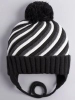 Шапка вязаная зимняя для детей