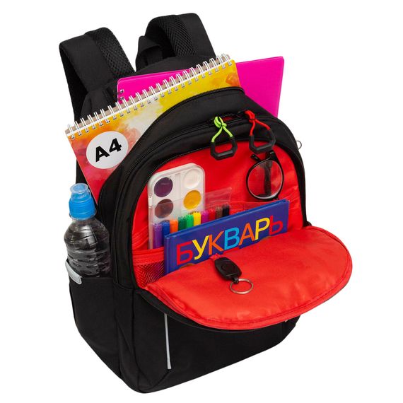 Çanta \ Bag \ RB-452-4 Рюкзак школьный (/2 черный)