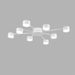 8343/8C COMFI LN26 252 белый, металл Люстра GX53 LED 8*7W 220V TORINA