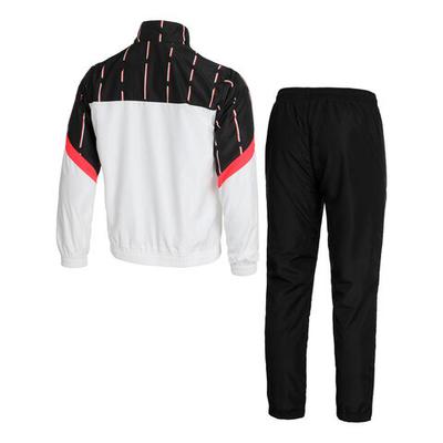 Мужские теннисные Костюмы Australian Smash Stripe Tracksuit Men - Black, White
