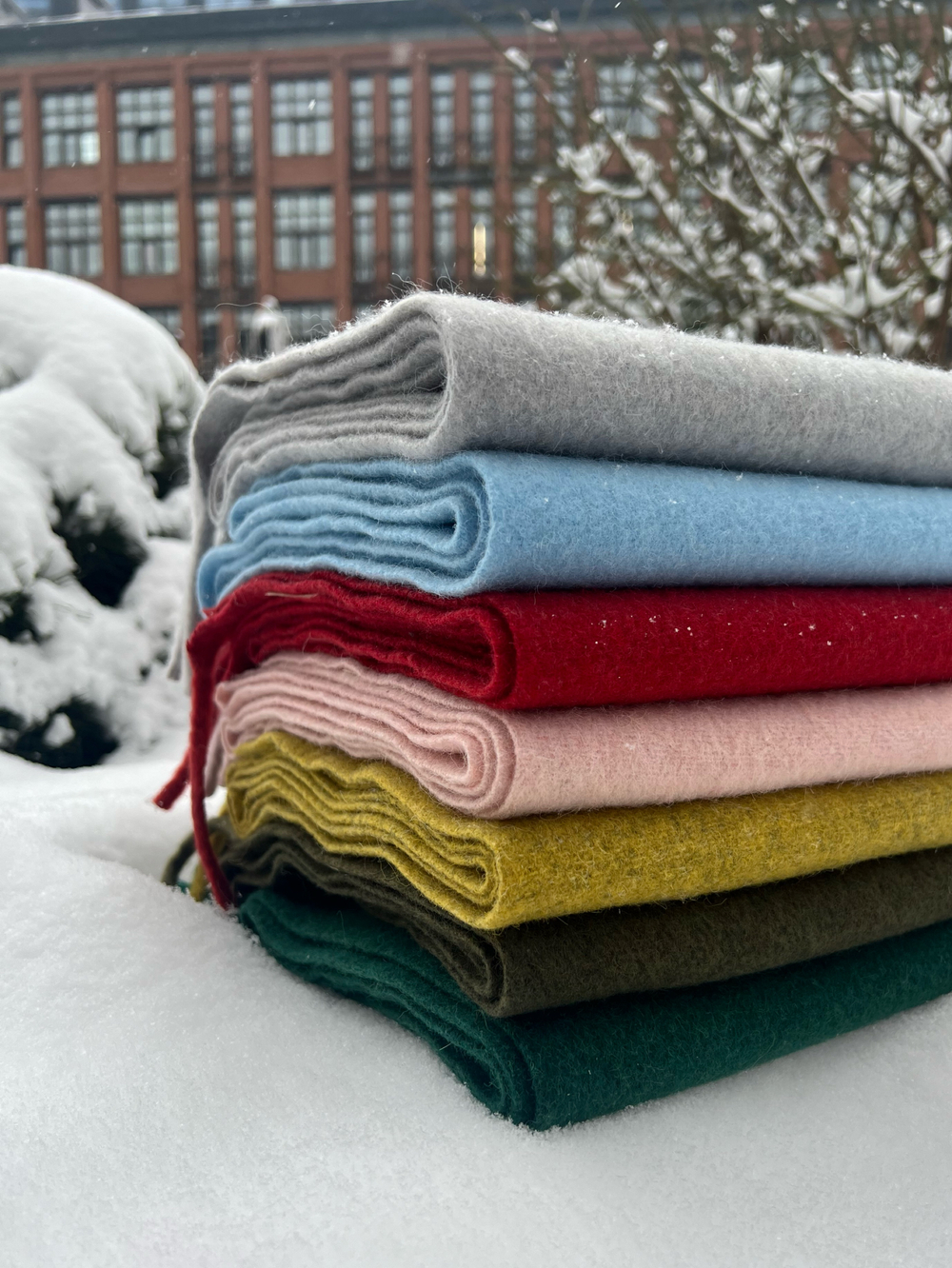 Шарф большой