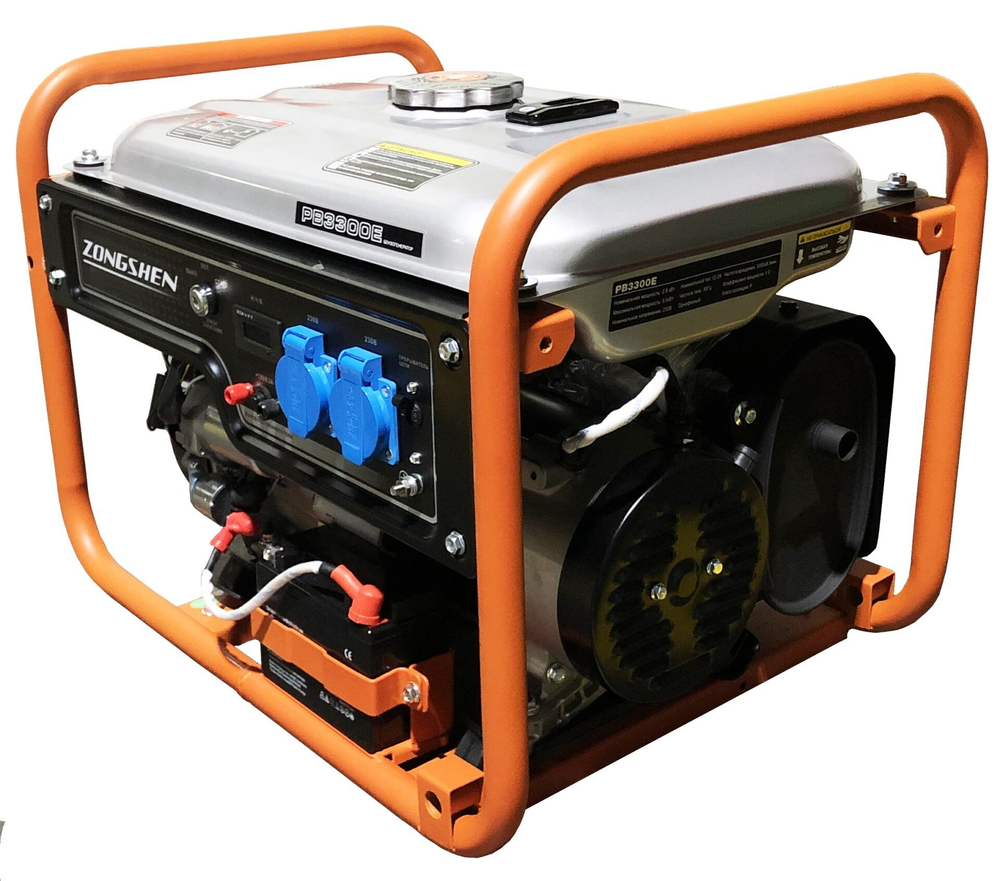 Бензиновый генератор Zongshen PB 3300 EA 1T90DF333