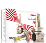 Автолампа LED Н 7 к-т NTS (радиатор+вентилятор) A95 100W CANBUS 6300K 5500Lm  (A95H7-6300K)