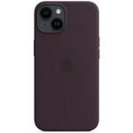 Силиконовый чехол с поддержкой MagSafe Apple Silicone Case для iPhone 14, Elderberry (Черничный)