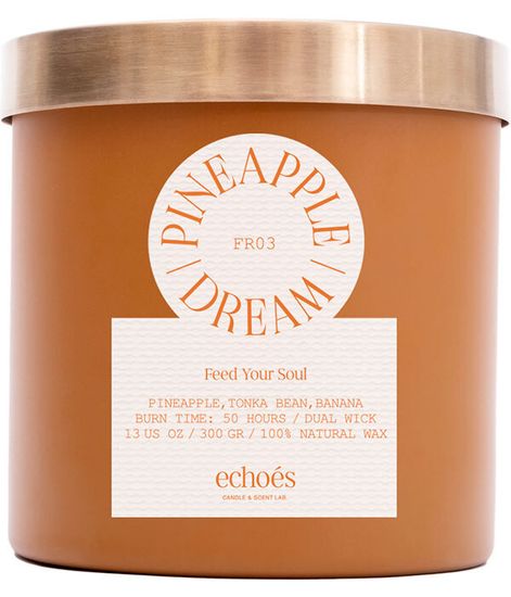 Pineapple Dream, свеча Feed your soul collection, Echoes