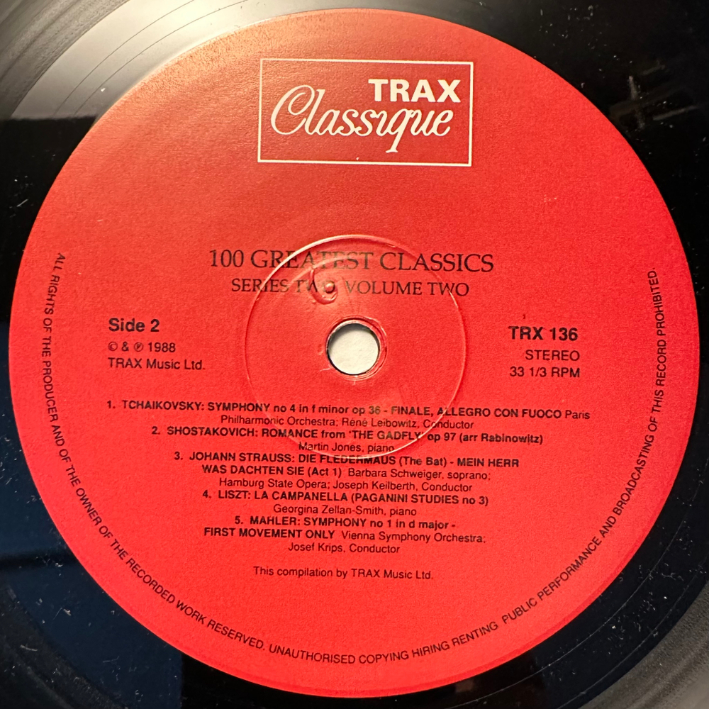 Сборник 100 величайших классиков, часть вторая (Англия)