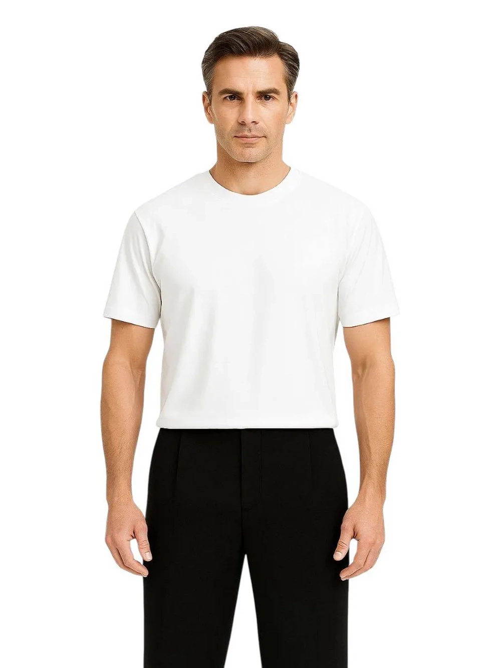Футболка белая ALGA базовая