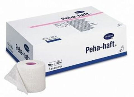 PEHA-HAFT:  самофиксирующийся бинт 20  м х 10 см; 6 шт