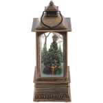 Сувенир с подсветкой «Фонарь с ёлочкой» 5,3*5,3*12,5 см (3хAG13)