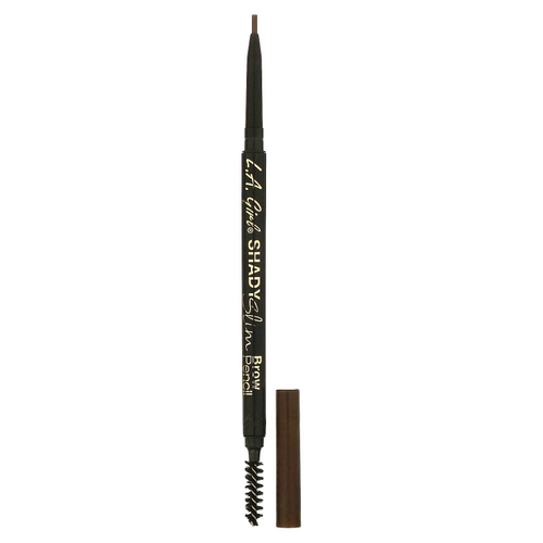 L.A. Girl, Shady Slim Brow Pencil, средне-коричневый, GB356, 0,08 г (0,003 унции)