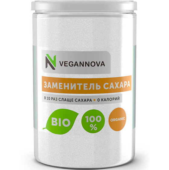 Сахарозаменитель эритрит сукралаза Vegannova 450 г