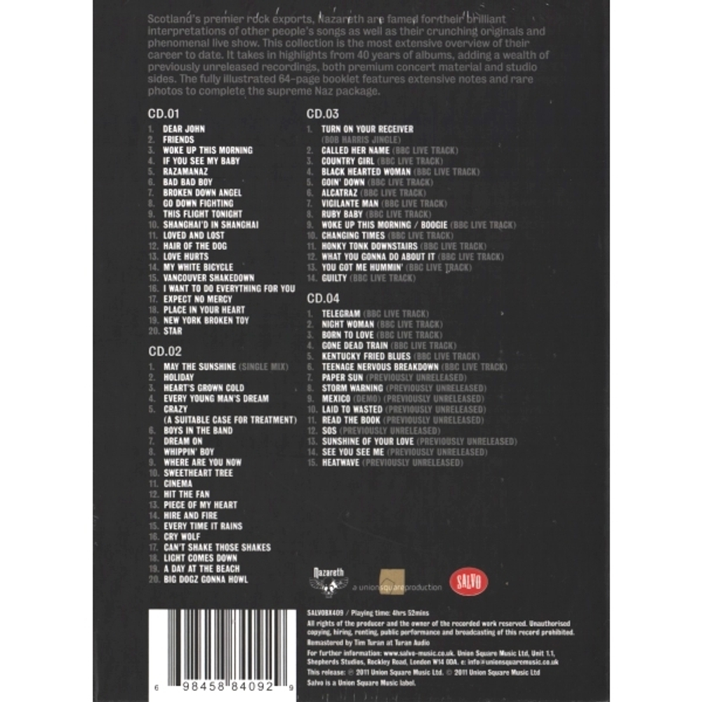 Nazareth / The Naz Box (4CD)