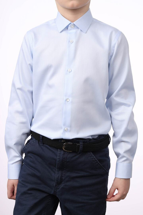 Сорочка детская VESTER длинный рукав, приталенный силуэт, хлопок/пэ 94014 69