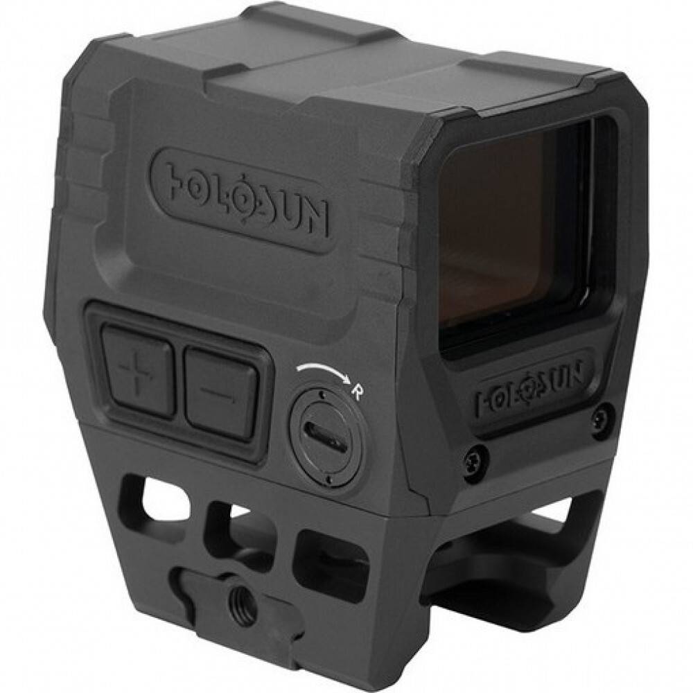 Коллиматорный прицел HOLOSUN OPEN REFLEX AEMS CORE 120101 GREEN DOT 2 MOA SHAKE AWAKE (голографический, закрытый, 2МОА, точка зеленая, вивер)