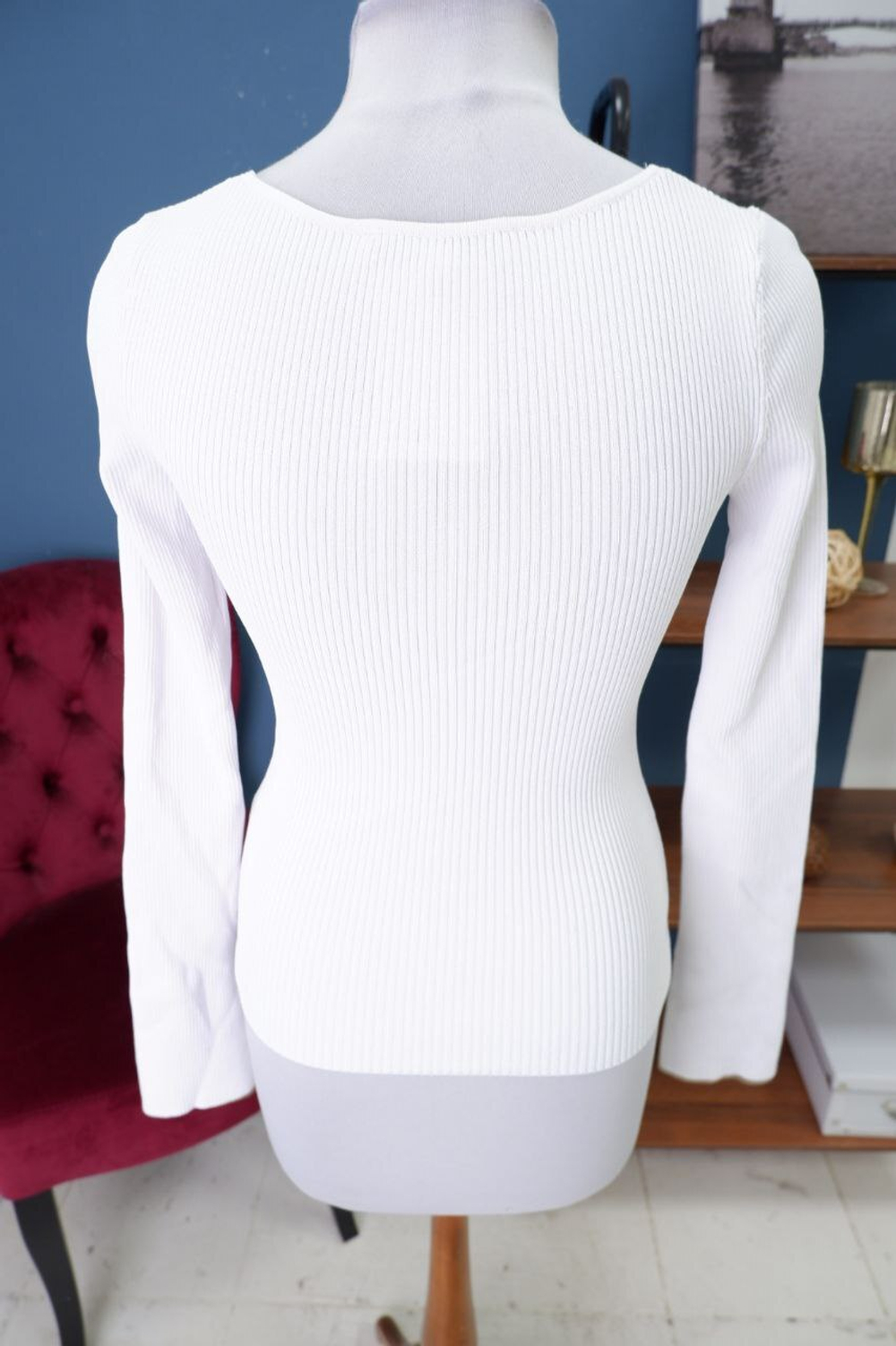 Джемпер Love Republic белый 44 размер