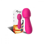 Вибромассажёр мини 9 режимов розовый 13,6 см