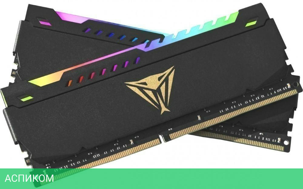 Оперативная память Patriot Viper Steel RGB 2x16GB DDR4 PC4-28800 (PVSR432G360C0K)
