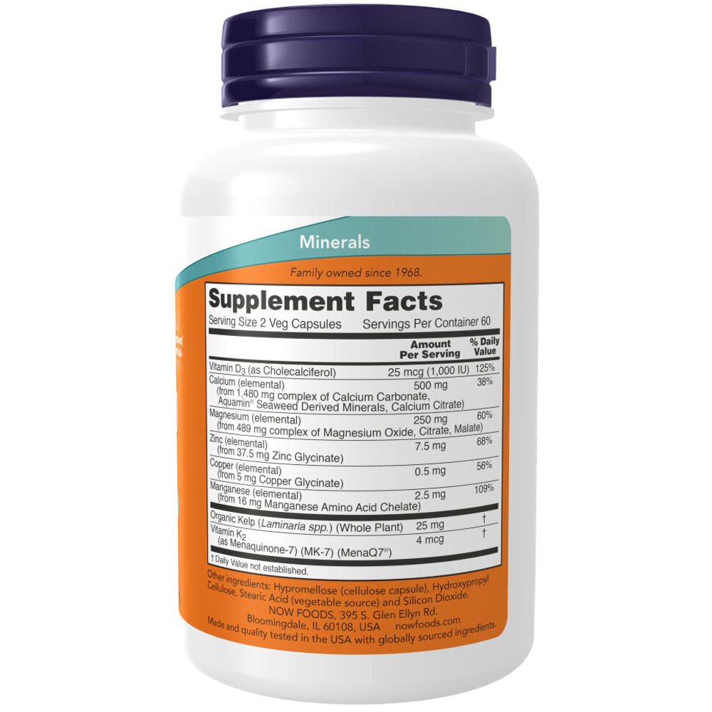 Now Foods Cal-Mag Caps 120 capsules , Кальций и Магний
