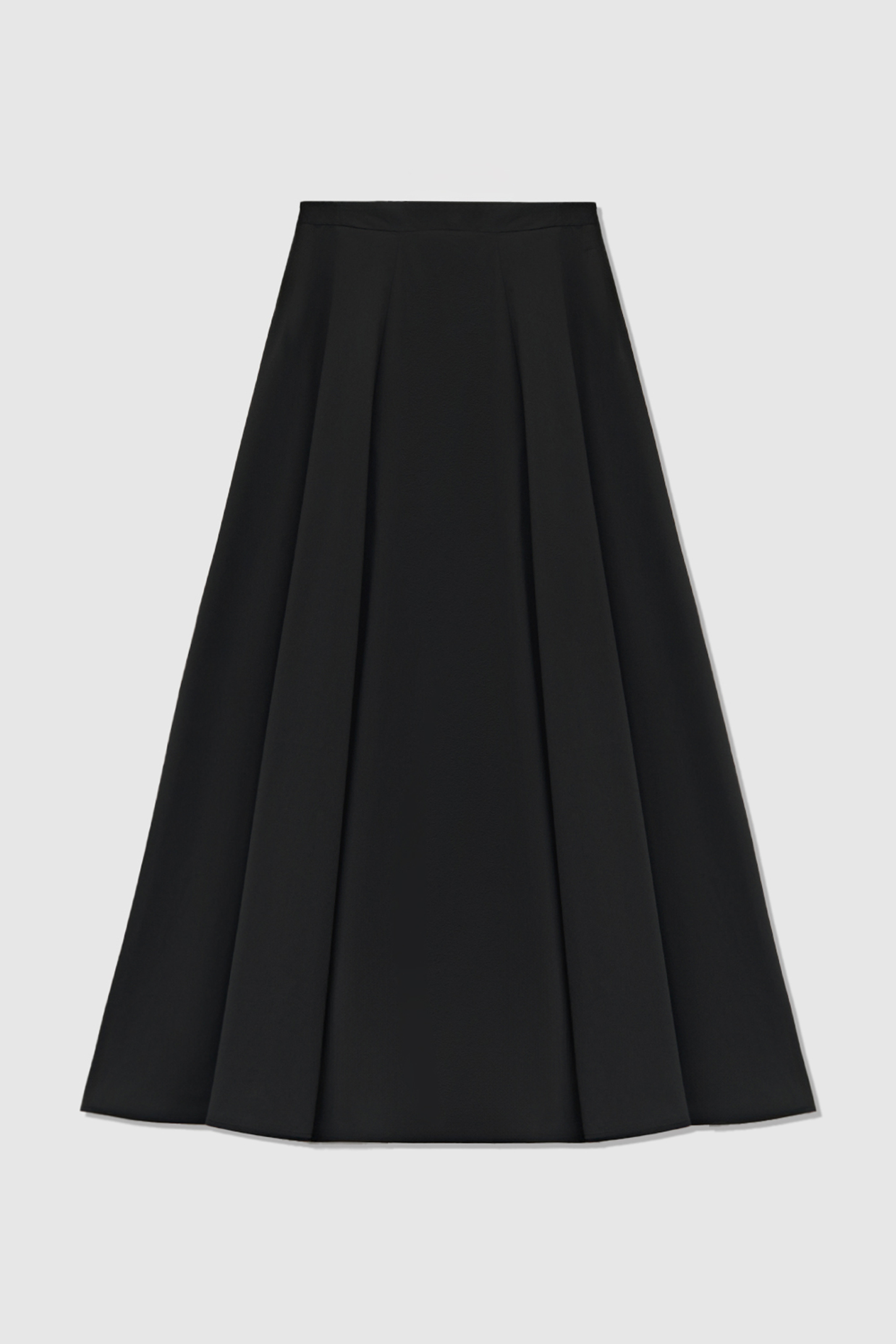 Юбка из хлопка черная