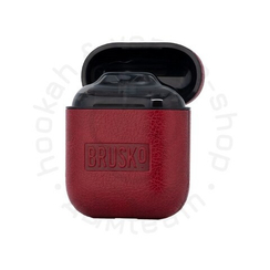 Чехол из полиуретановой кожи к многоразовой электронной системе BRUSKO ZQ MICOOL (красный)