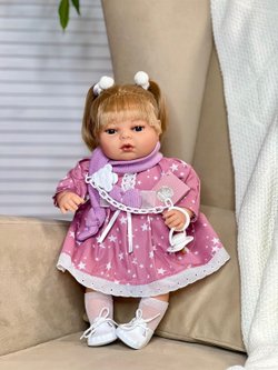 Кукла Berbesa мягконабивная 42см MARIA в пакете (4316K)