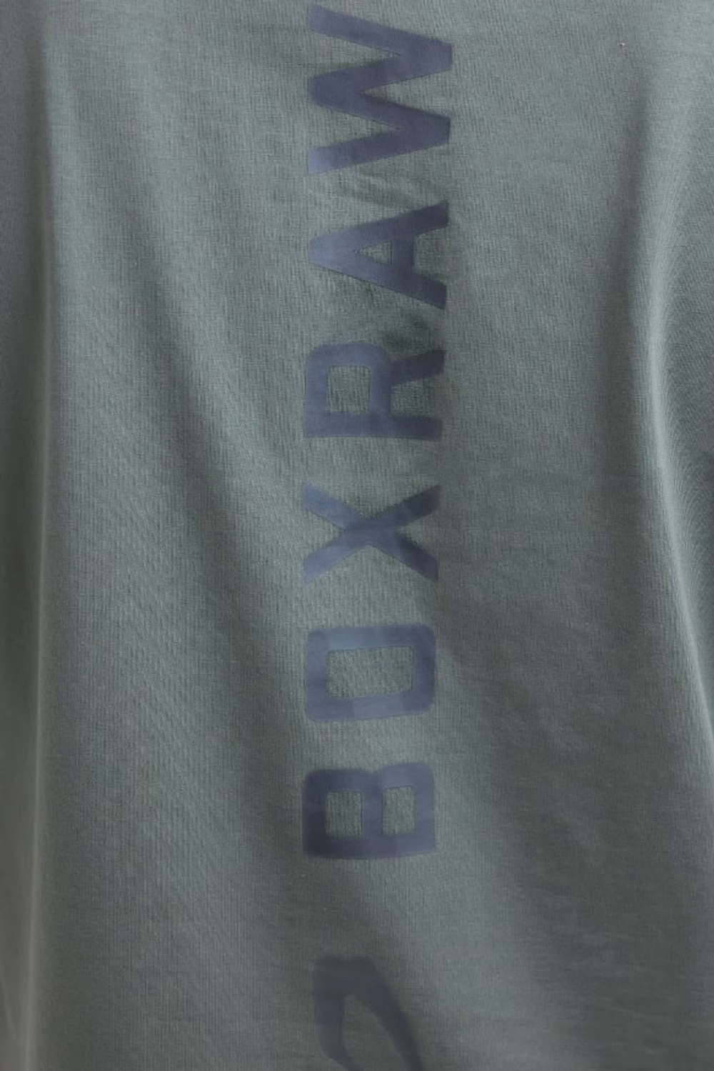 Футболка BOXRAW Lineal Oversized зеленая