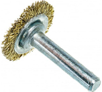 ЩЕТКА Д/ДРЕЛИ 30ММ ПЛОСКАЯ ЛАТУН/ВИТАЯ MATRIX 74440