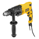 Дрель ударная IDD-1050-2, 1050Вт, 0-1200/0-3200 об/мин, 0-19200/0-51200 уд/мин, 2 скор.// Denzel