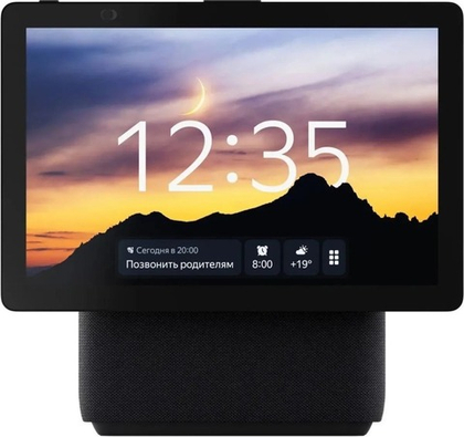 Умная колонка Яндекс Станция Дуо Макс с Алисой c Zigbee black