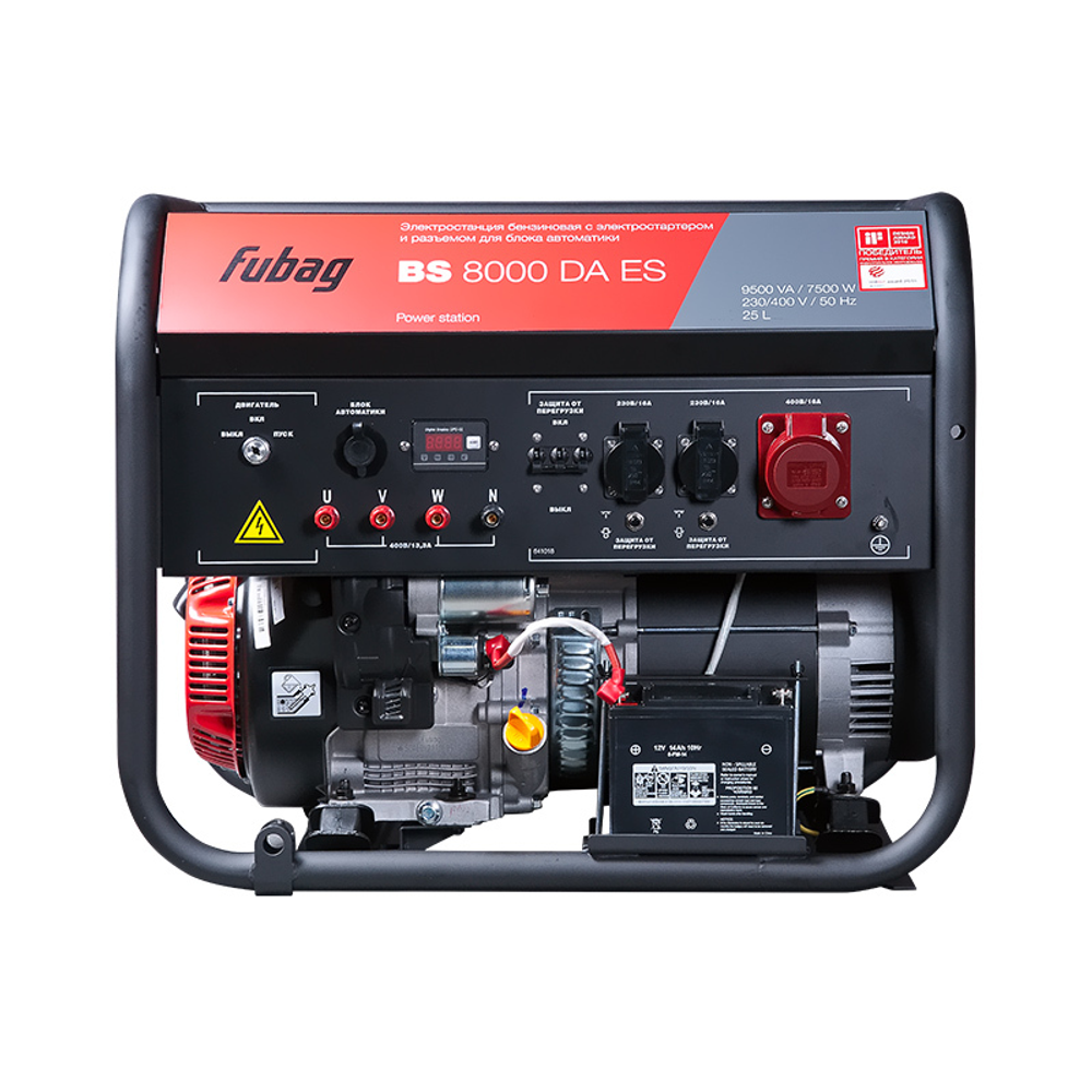 Бензиновый генератор Fubag BS 8000 DA ES — Фото №2 