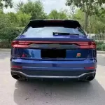Задний бампер с диффузором RSQ8 для AUDI Q8 4M 2019 - 2023 Ауди обвес