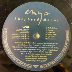 Винтажная виниловая пластинка LP Enya Shepherd Moons (Germany 1991)
