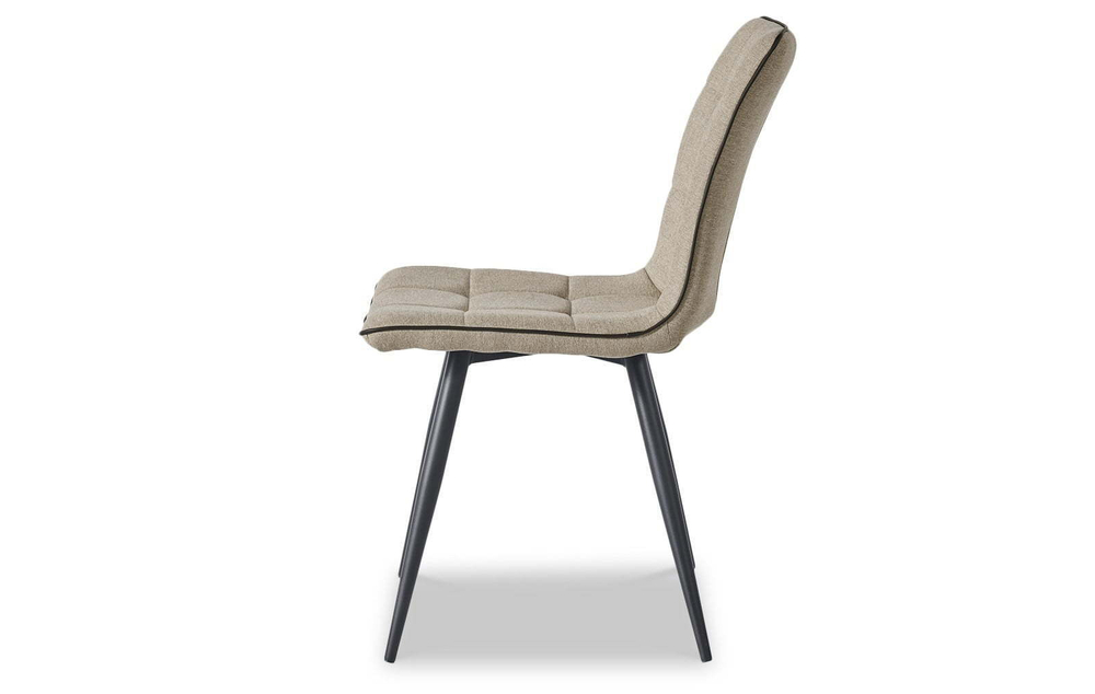 Стул SKY6800-1 бежевый/черный