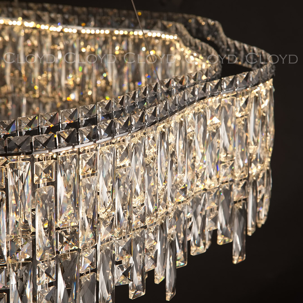 Люстра Cloyd ANTREA-A C1 / Ø62 см - хром (арт.11223)