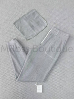 Мужской светло-серый спортивный костюм Brunello Cucinelli