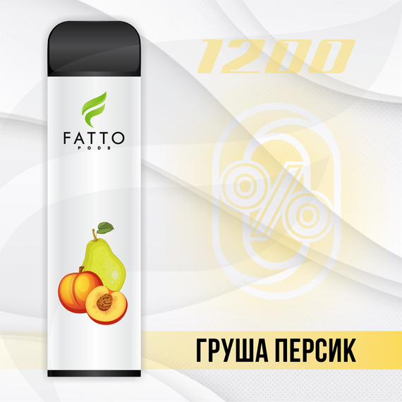 FATTO PODS ZERO - Pear Peach (0% nic)