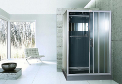 Душевая кабина Esbano (Эсбано) ESG-3129CKR, с низким поддоном, 120х90х210