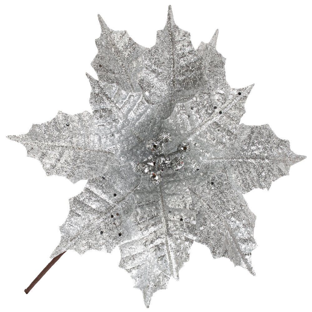 GAEM Цветок искусственный "Пуансеттия", L27 W27 H30 см, 2в.