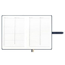 Ежедневник недатированный ESCALADA, А5+, 160 л., арт. 70579/ 10 ПРИСТИН СЕРЫЙ (кожзам: 175x245 мм, твёрдый переплёт, материал обложки: искусственная кожа "Пристин", искусственная кожа "Снейк"; способ крепления блока: ниткошвейный; декор: блинтовое ти