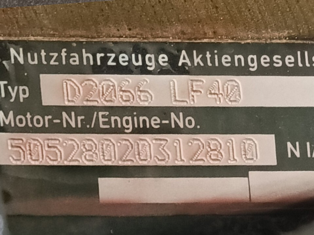 Двигатель D2066 LF40 440 л.с.