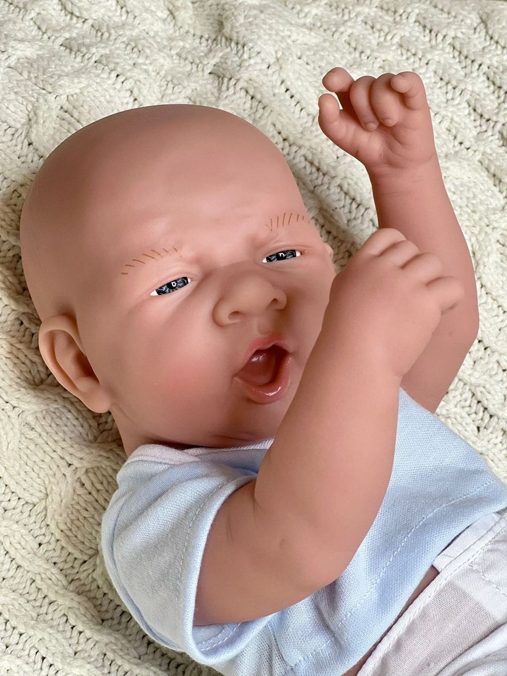 Кукла виниловая 35см в пакете (JX-293A3)