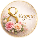 Наклейка круглая d 50мм