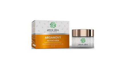 Green Idea  Argan active cream - питательный увлажняющий крем с аргановым маслом /   50  ml  / GTIN 8594060116020