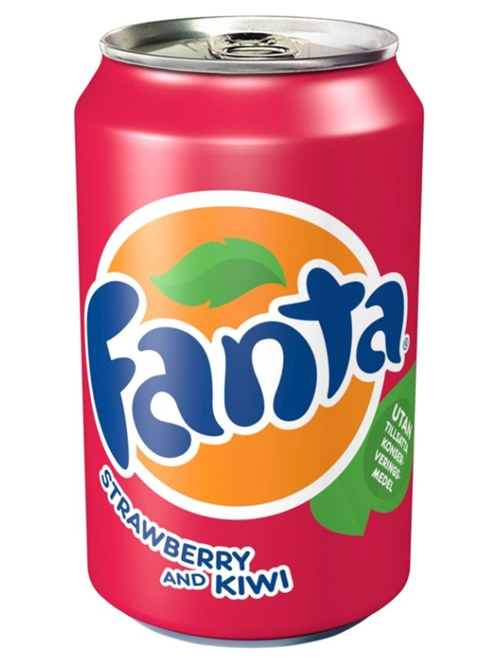 Напиток Fanta Strawberry-Kiwi, б/а с/г,0.33 л,24шт  Дания  АТ